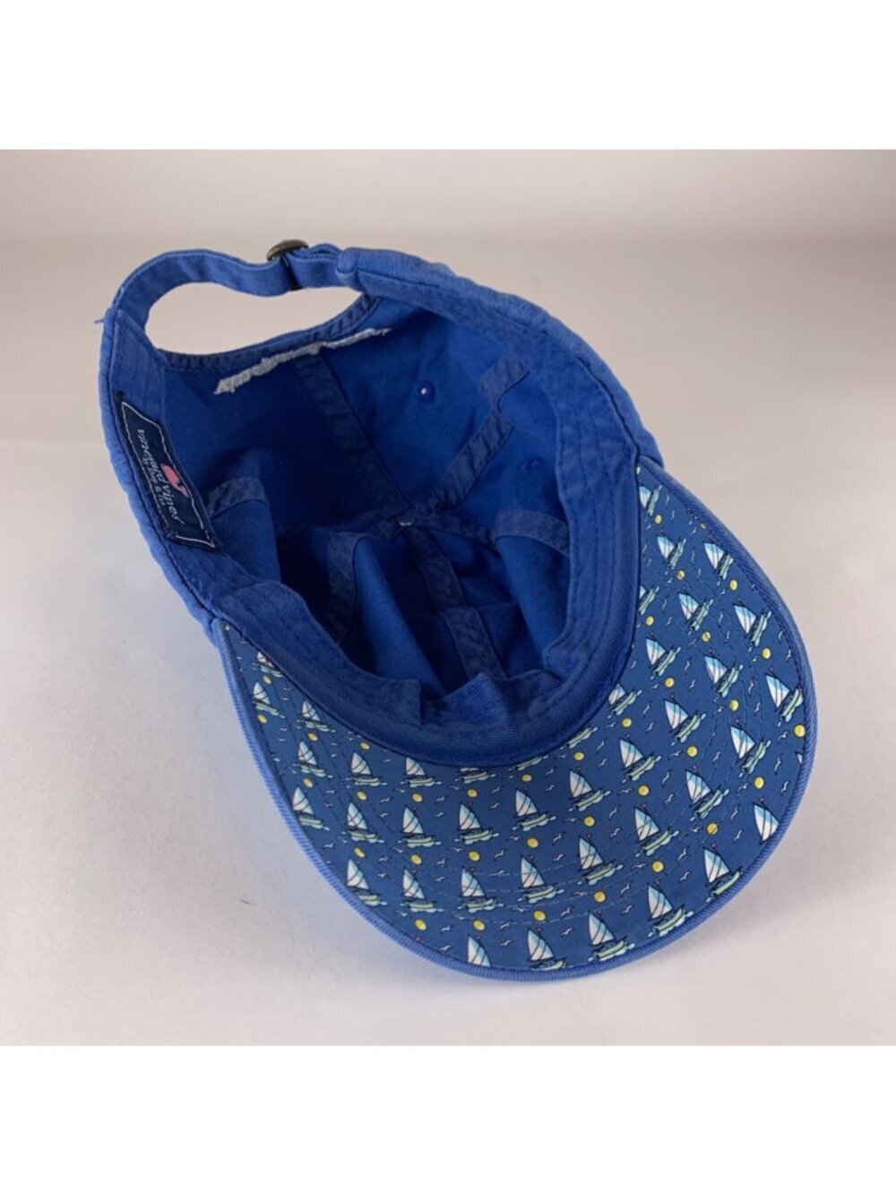 Vineyard Vines Unisex Blue Relaxed Fit Strapback Adjustable Hat - Picture 4 of 5